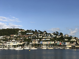 Image showing Dartmouth Harbour Devon UK