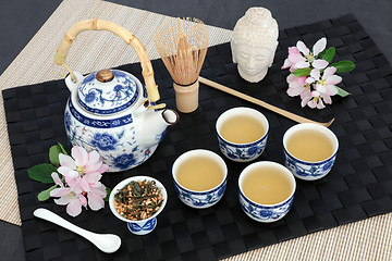 Image showing Japanese Genmaicha Fujiyama Tea 