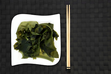 Image showing Japanese Wakame Seaweed 