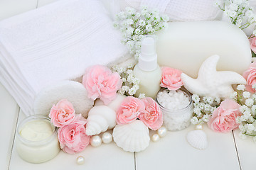 Image showing Bathroom Beauty Treatment Cleansing  Products