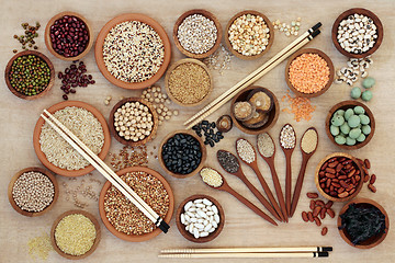 Image showing Macrobiotic Healthy Food Sampler