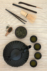 Image showing Japanese Sencha Tea Ceremony