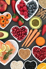 Image showing Health Food for a Healthy Heart