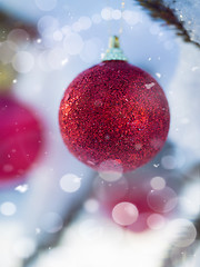 Image showing christmas tree ball decoration