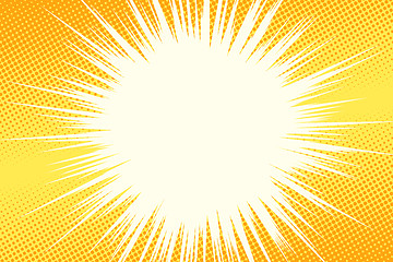 Image showing yellow light background