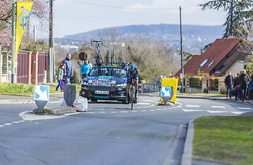 Image showing The Cyclist Mikel Nieve Iturralde - Paris-Nice 2016