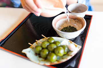 Image showing Japanese mochi