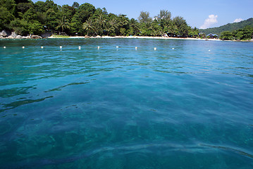 Image showing Water and island