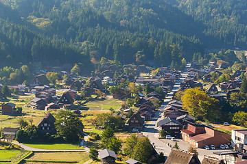 Image showing Japanese Shirakawago village