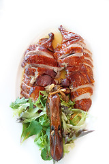 Image showing Roasted duck Chinese style