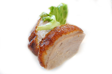 Image showing Roasted duck Chinese style