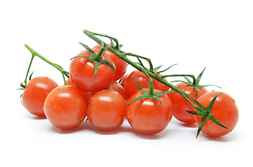 Image showing Red cherry tomato