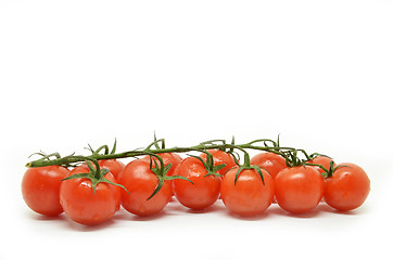 Image showing Red cherry tomato