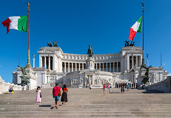 Image showing Piazza Venezia, Rome