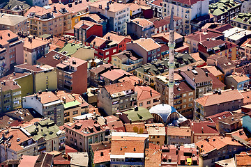 Image showing View of the roofs of Istanbul.