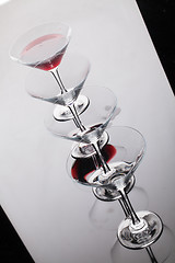 Image showing Glasses Of Wine