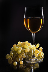 Image showing Grape And Wine