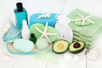 Image showing Skincare and Body Care Beauty Treatment 