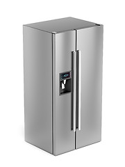 Image showing Side-by-side refrigerator