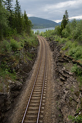 Image showing Railroad track