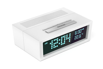 Image showing Modern alarm clock