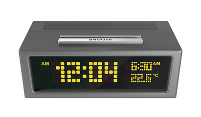 Image showing Digital alarm clock
