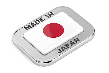 Image showing Made in Japan shiny badge