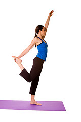 Image showing Woman in Yoga Position