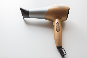 Image showing hairdryer on white background