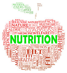 Image showing Nutrition Apple Indicates Nutrient Food And Nutriment