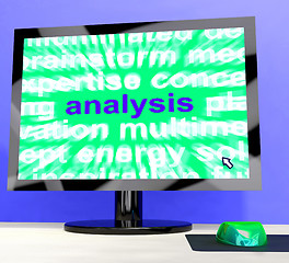 Image showing Analysis Word Showing Checking Probing And Examining