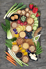 Image showing Healthy Macrobiotic Food