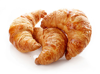 Image showing freshly baked croissants