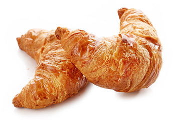 Image showing freshly baked croissants