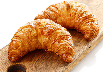 Image showing freshly baked croissants