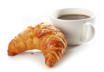 Image showing freshly baked croissant