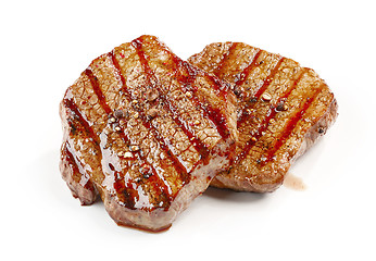 Image showing freshly grilled fillet steaks