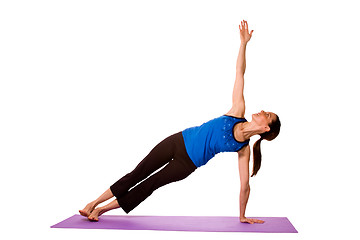 Image showing Woman in Yoga Position