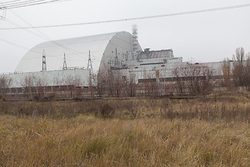 Image showing Chernobyl, Ukraine. 4 block of Chernobyl nuclear power plant