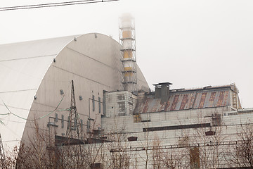 Image showing Chernobyl, Ukraine. 3 and 4 block of Chernobyl nuclear power plant