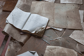 Image showing Destruction in Chernobyl kindergarten.