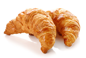 Image showing freshly baked croissants