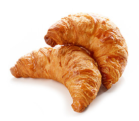 Image showing freshly baked croissants