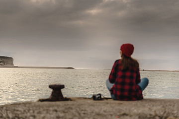 Image showing A day in the lake