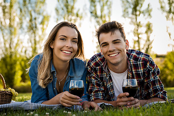 Image showing Just us and a Picnic