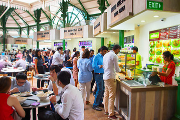 Image showing Food hall Singapore
