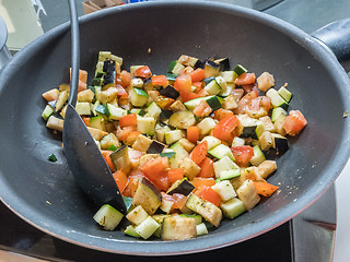 Image showing Wok-Vegetables