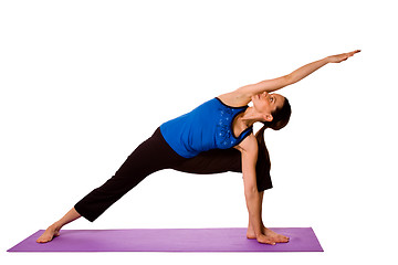 Image showing Woman in Yoga Position