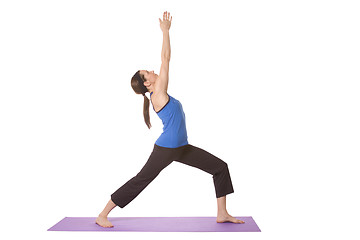 Image showing Woman in Yoga Position