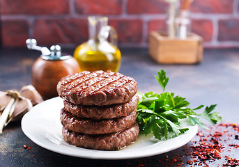 Image showing fried cutlets